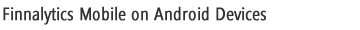 Finnalytics available on Android